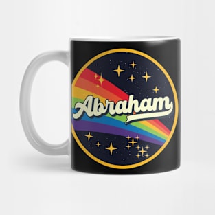 Abraham // Rainbow In Space Vintage Style Mug